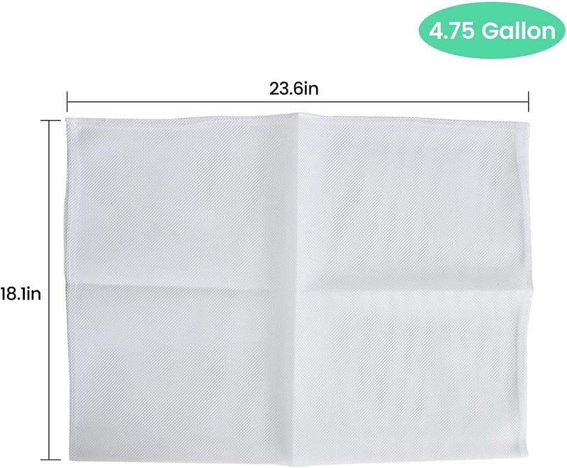 SQUEEZE master 4.75 Gallon Capacity Fruit and Wine Press Filter Bag, 2 Pack - Image 3